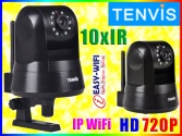 KAMERA OBROTOWA WiFi 1Mpix HD720 TENVIS IPROBOT3